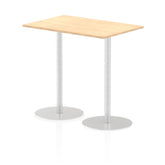 Dynamic Italia 1200 x 800mm Poseur Rectangular Table Maple Top 1145mm High Leg ITL0259 DD